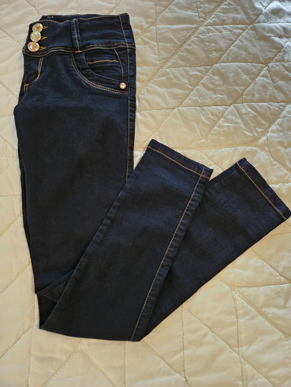 BK Juniors Jeggings w/ Crystal accents - Size 3